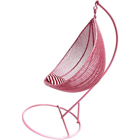 Dockhusgunga Stol Mini Gunga Säte Hängmatta 1 12 Skala Dockhus