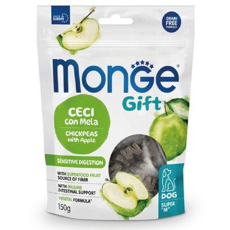 Monge Snack Sensitive Digestion Per Cani Adulti Ceci Con Mela
