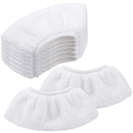 Pakke med 8 svampklædebetræk til håndværktøj, til hånddyse, til SC 2, SC 3, SC 4, SC 5 damprenser