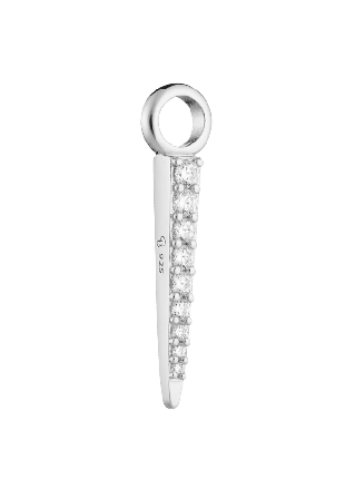 Charlotte Bonde STHLM Signature Petite Spike Pendant Smycken & klockor Dam Silver ONESIZE
