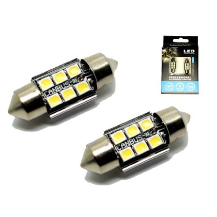 Canbus C5W 31mm LED 6000K 2-pack 12v