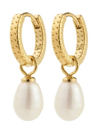 Elliana Earrings Gold-Plated Gold Pilgrim