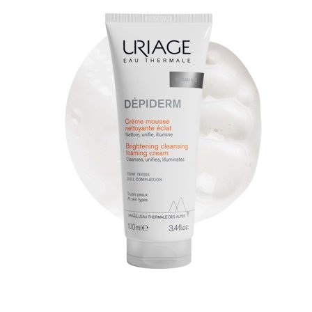 URIAGE DÉPIDERM Mousse Detergente Depigmentante Illuminante Anti-macchie 100ml - Mousse detergente viso