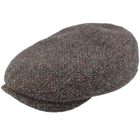 Stetson - Brown - flatcap - Cap - Driver Cap Wool Flat Cap - Hatstore