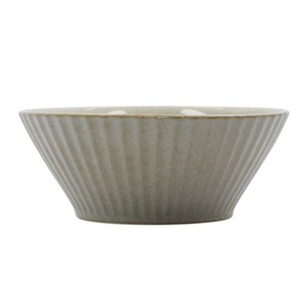 House doctor Kulho Pleat Ø 15 cm, harmaa/ruskea