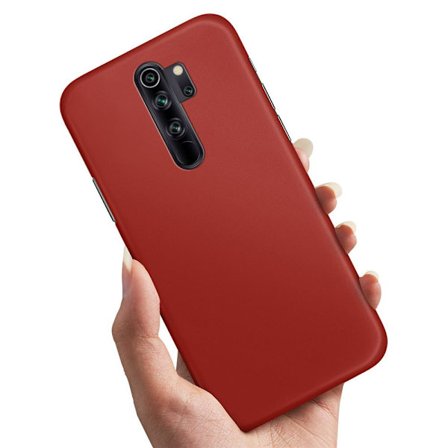 Xiaomi Redmi Note 8 Pro - Skal/Mobilskal Mörkröd
