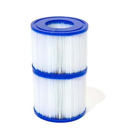 Lay-Z-Spa suodatinpatruuna (VI), yhteensopiva kaikkien Lay-Z-Spa -poreallasmallien kanssa, 2 kpl