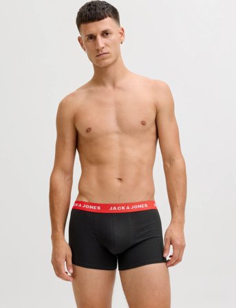 Jack & Jones Jachuey Trunks 5 Pack Noos - Black - L