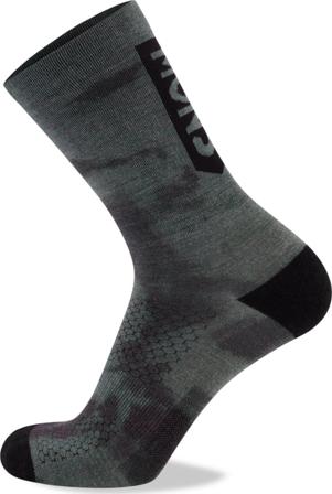 Mons Royale Atlas Merino Crew Sock Unisex workout socks Grey 42-44