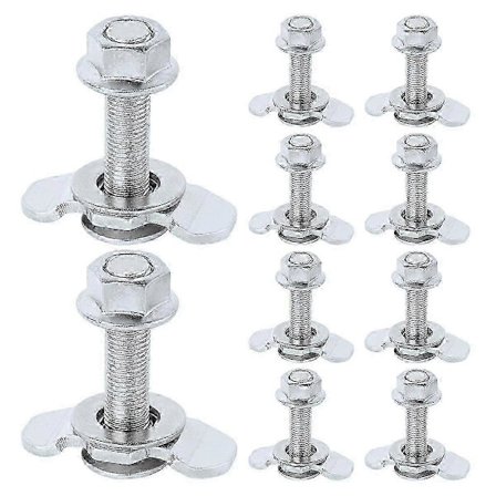 L Skinne Gevind Studs Beslag Kompatibel med Surringsøje Dobbelt Studs