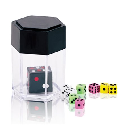 Morsomme eksplosive terningleker i plast for spillopp, spøkefuglrekvisita, stressavlastende leketøy, kube, barnegaver