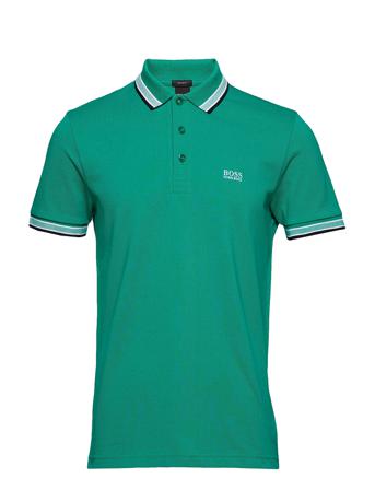 Paddy Polos Short-sleeved Vihreä BOSS