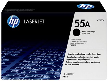 HP 55A svart LaserJet-tonerkassett, original, 884420133698