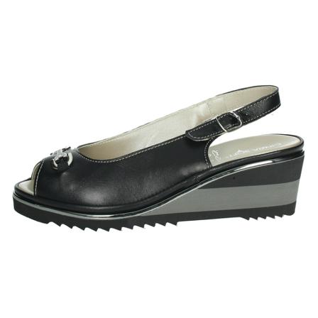 Cinzia Soft, Ip 9cinziaa 3 sandal Zwart, Dames, Maat:38 EU