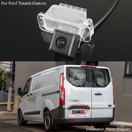 Yeshibation Bakkamera til Ford Transit Custom 2012~2018 HD CCD Nattesyn Bakkamera