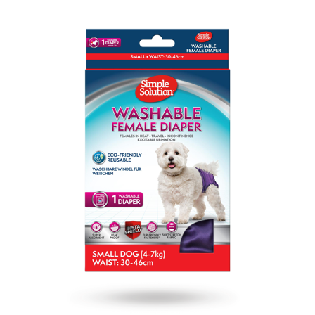 Simple Solution - Vaskbar Tispetruse/Bleie - Turkis - Markeringsbeskyttelse, Tispetruse, Hjemmeapotek på Doggie.no