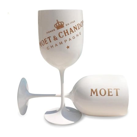 Eleganta Akryl Champagneglas, Lämpliga För Moët & Chandon Ice Impérial Med Mera, Ger En Bekväm Drickupplevelse Med Sin