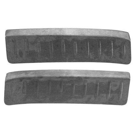 2 stk. Beskyttelsesdeksel for bakre innvendig støtfangerterskelplate Passer for Harrier Venza XU80 2020 2021 Titanium Black