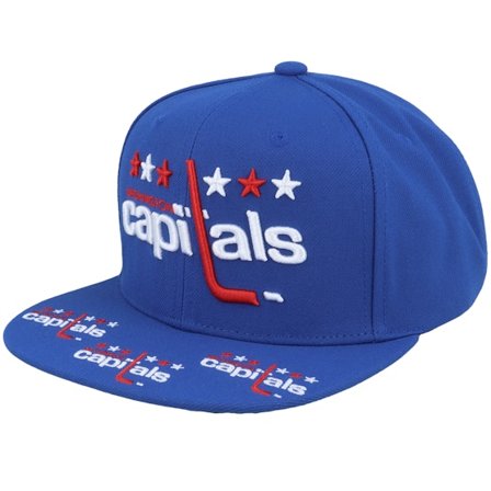 Mitchell & Ness - Azul snapback Gorra - Washington Capitals Vintage Hat Trick Blue Snapback @ Hatstore