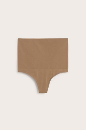 Kappahl | Stringtrosa Brun XS | Brun