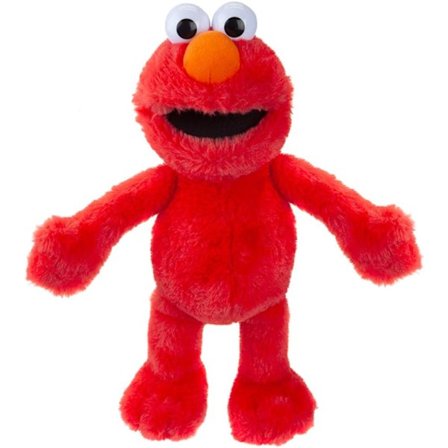 Sesam Stasjon Elmo 467195 Offisiell Lisensiert Plysj Leke, Flerfarget, 35cm