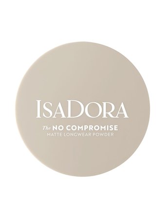 IsaDora The No Compromise Matte Longwear Powder 65 Neutral Beige - 7 g