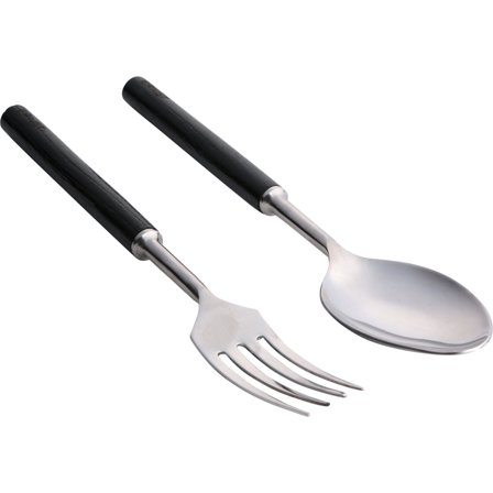 Ernst Salladsbestick Trä Svart | Dukning & Servering > Bestick > Serveringsbestick > Salladsbestick | Bagaren och Kocken