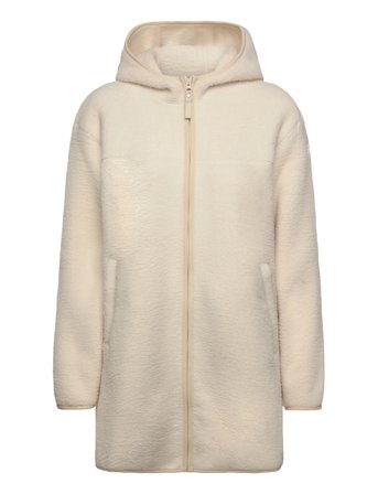 W Maud Pile Jacket Cream Helly Hansen