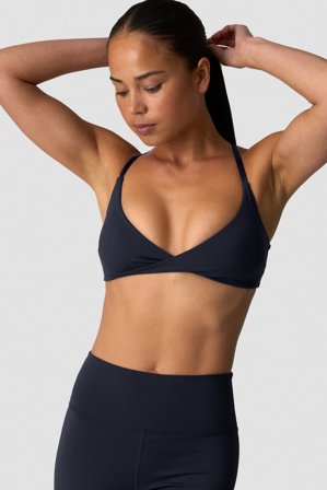 ICANIWILL - Nimble Twist Sports Bra Navy - Dames - sportkleding van ICIW