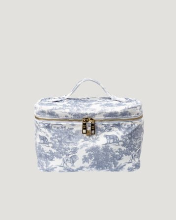 Dark Department Velvet Vanity Bag Large Blå Accessoarer Jente - Kids Brand Store