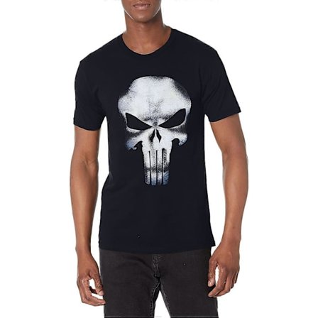 Marvel The Punisher Herr No Sweat T-shirts Unisex T-shirt Bomulls Tee Roliga Kortärmade Tröjor