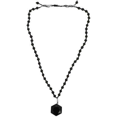 Obsidian Halsband för Kvinnor, Trendigt Halshänge, Halsaccessoarer, Svart 64X2.5CM Black 64X2.5CM
