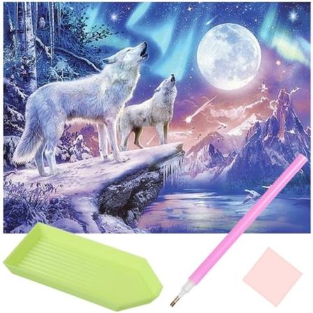 Diamond Painting / DIY 5D Timanttimaalaus - 30x40cm - Sudet