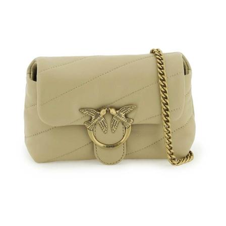 Pinko, Cross Body Bags Beige, Dames, Maat:ONE Size