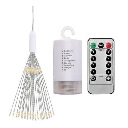 1 Paketti Led-valosarjoja 8 Tilaa Kaukos timell , H - ja Joulukoristeet, Juhlat, Piha, Puutarha