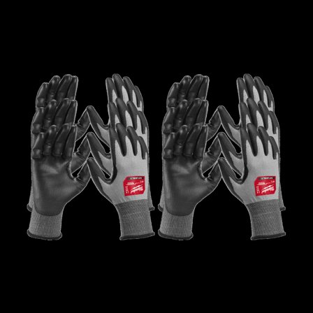 Milwaukee 4932480520 Skärskyddshandske grå/svart 2XL/12, Kläder