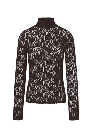 Mariana Lace Top Mocha Brown M