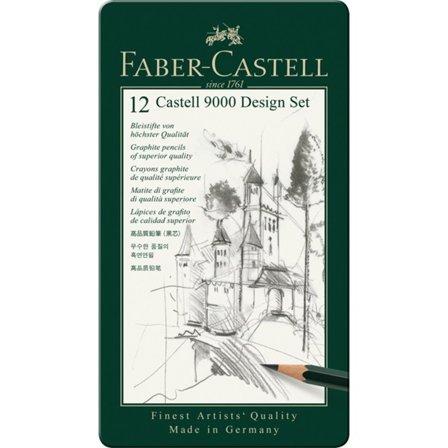 Faber-Castell Bleistift Castell 9000 Design Set