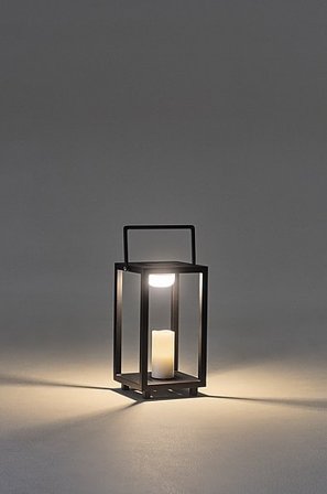 SOLALA lantaarn op zonne-energie Zwart - Koop Buitenverlichting bij Jotex