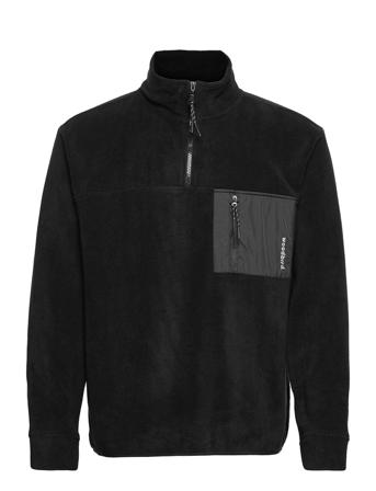 Frinck Half-Zip Fleece Black Woodbird