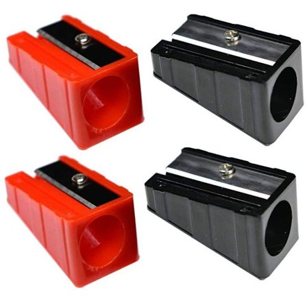 4-Pack blyantspisser Carpenter Blyantspisser Håndholdt