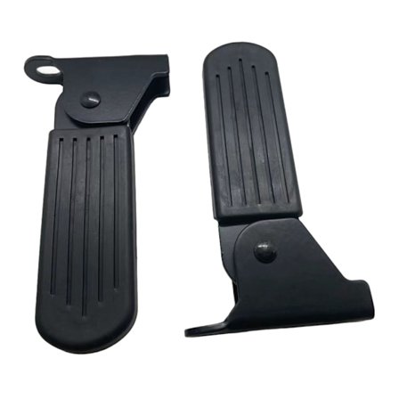 Sammenleggbare fotstøttepedaler for bakseter, sykkelutstyr for elektriske sykler