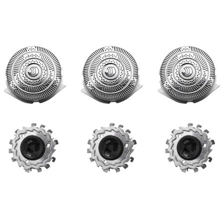 3 stk. Høvdehoved HQ9 Udskiftning til Philips Razor Blade HQ9100 HQ9140 HQ9160 HQ9170 HQ8240 HQ8140 PT920CC PT925 AT940