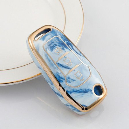 TPU Fjernbetjening Nøgle Fob Cover Case Holder Skal til Ford Explorer