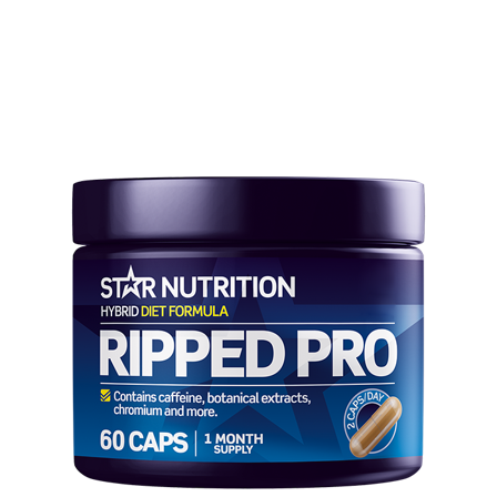 Star Nutrition Ripped Pro Fettförbrännare 60 Kapslar