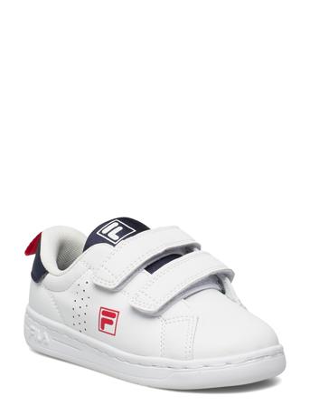Crosscourt 2 Nt Velcro Tdl Låga Sneakers Vit FILA
