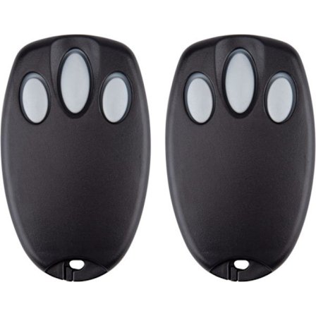 2-pakning Erstatningsfjernkontroller for Garasjeport Chamberlain Liftmaster 94335E | 84335E | ML700 | ML500 | ML850 | Merlin