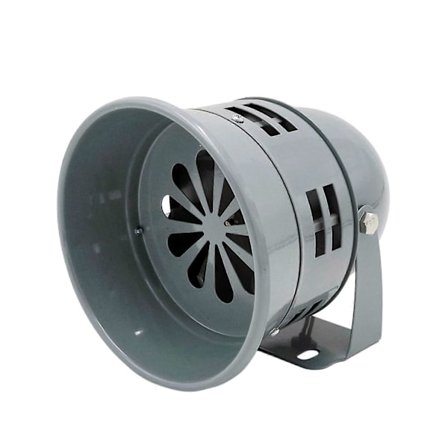 12V 110Db Siren Horn Alarm Högljudd Elektrisk Motordriven Metall Alarm/Siren (Luft) för Bil Industriell Påminnelse