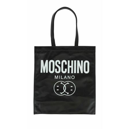 Moschino, Tote Bags Zwart, Dames, Maat:ONE Size