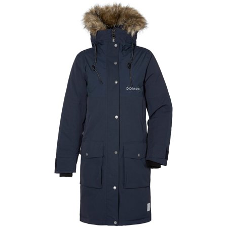 Didriksons Calla Women's Parka Women synthetic-lined parkas Blue 46